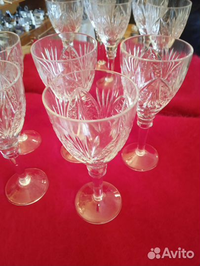 Хрустальные фужеры СССР
