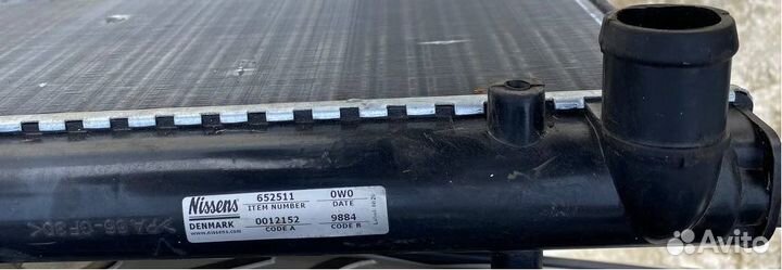 Радиатор охлаждения passat b3 b4 / пассат б3 б4