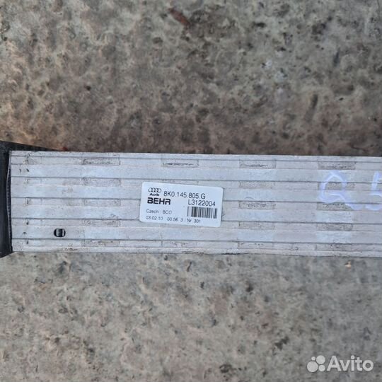 Интеркуллер audi q5 8r 2.0 cdn