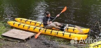 Баллоны тпу для легкого катамарана катаяка