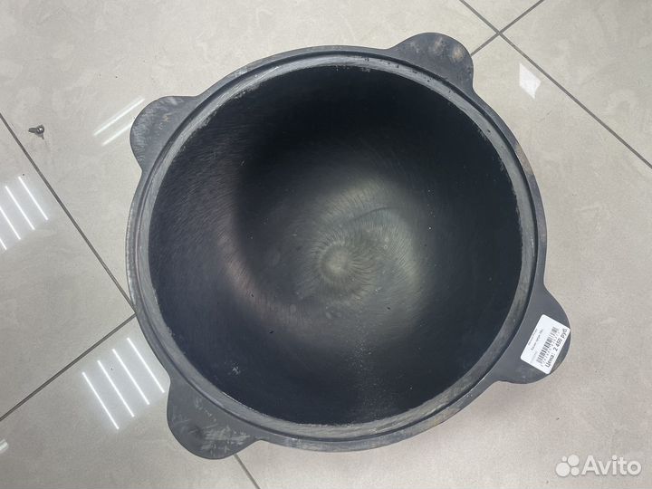 Казан чугунный узбекский 10 литров