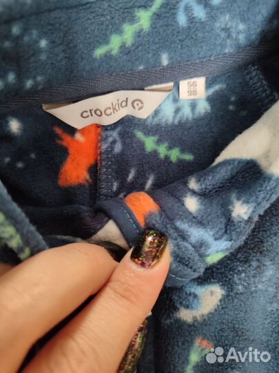 Флисовый комбинезон crockid 98