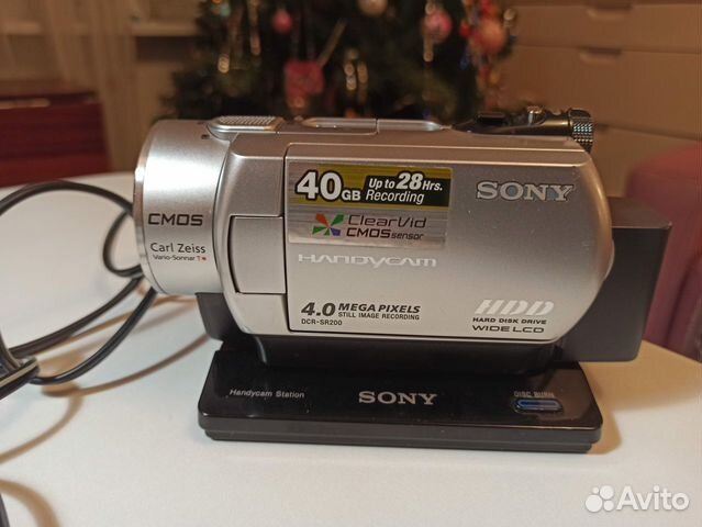Видеокамера sony DCR-SR200E