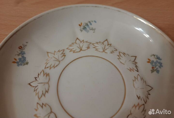 Тарелка-блюдце, Дулево 1955 год