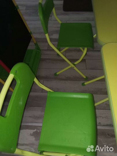 Стол, стул, мольберт Ника, Комплект мебели 2 шт