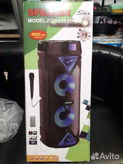 Портативная колонка Speaker ZQS6201