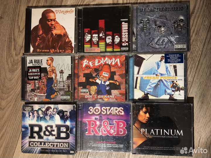 Rap, R&B, фирменные
