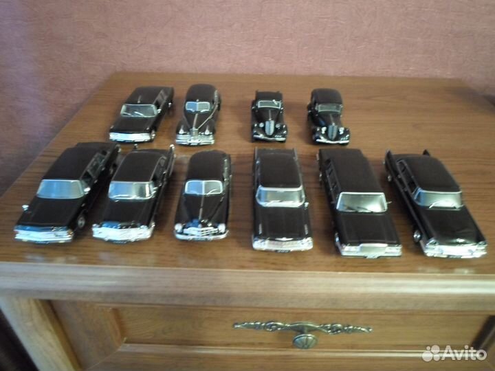 Коллекция моделей автомобилей СССР