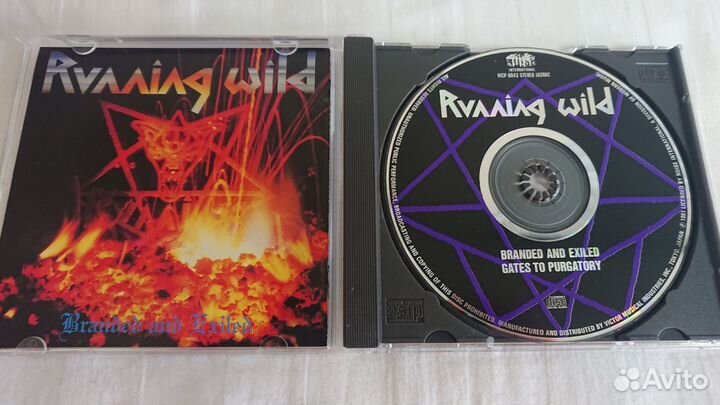 Running wild. CD japan диск