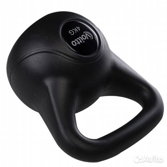 Гиря пластиковая Voitto, 4 кг