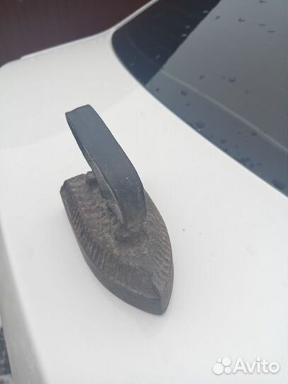 Утюг чугунный старинный
