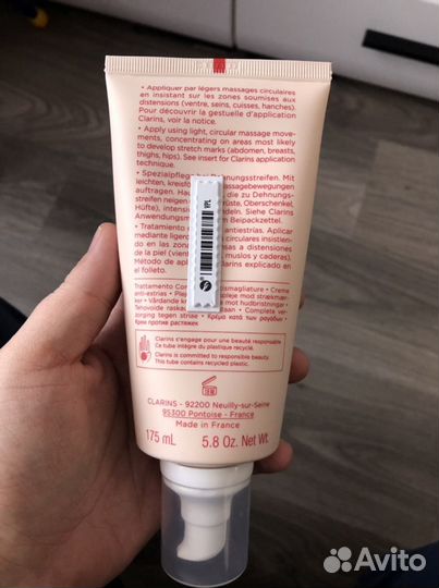 Крем от растяжек clarins