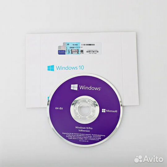 Windows 10 Pro Russian 1pk DSP OEI DVD