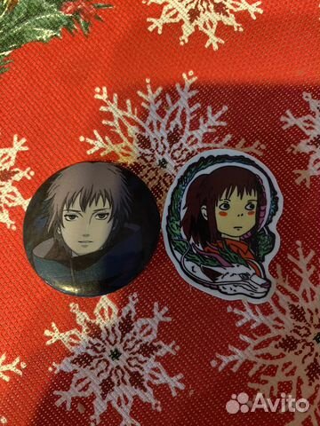 Значки с аниме