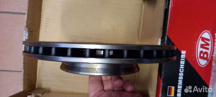 Диск тормозной передний Hyundai Solaris Kia Rio