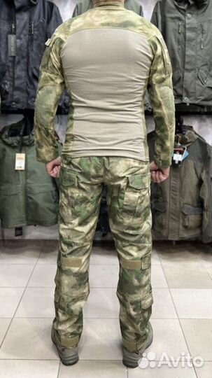 Боевой тактический костюм мох