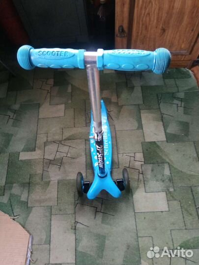 Самокат детский трехколесный бу