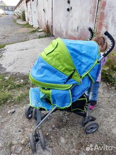 Коляска трость