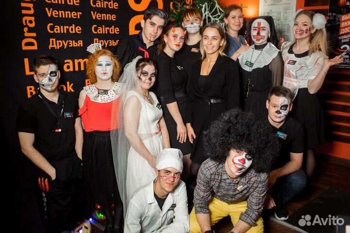 Грим на хэллоуин