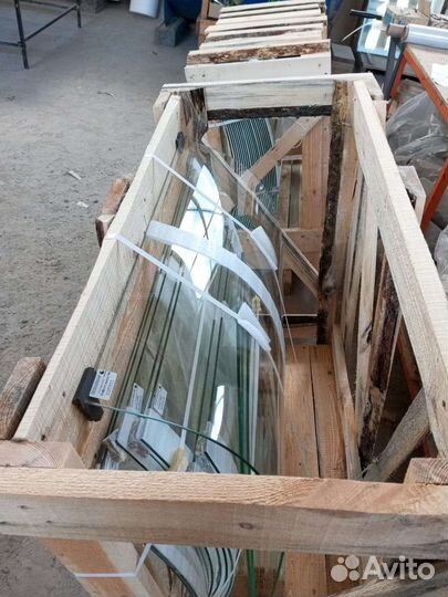 Стекло для холодильной витрины