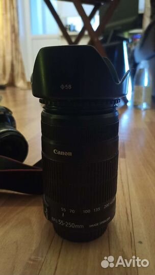 Объектив canon ef s 55 250mm