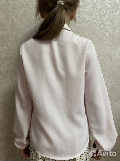 Школьная рубашка блуза 134