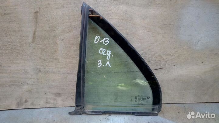 Стекло двери задней левой форточка Седан Омега Б