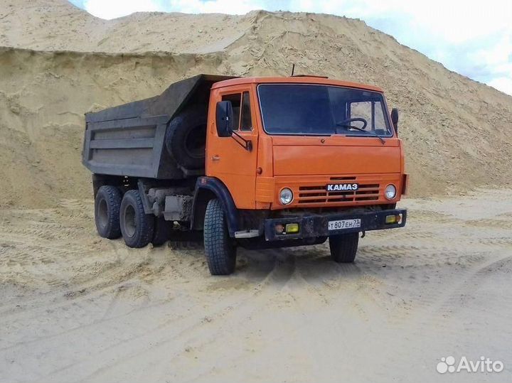 Песок речной с доставкой