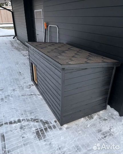 Будка вольер для собаки