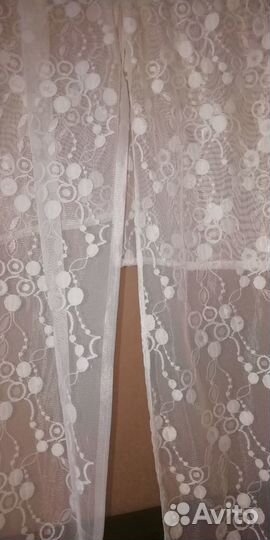 Тюль сетка 2 полосы 2,30*1,40