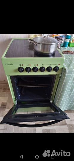 Электрическая плита стеклокерамика новая