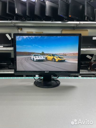 Монитор 18.5” Acer P195HQb, 1366x768, 75 Гц, TN