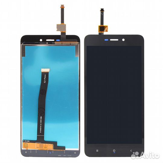 Дисплей для Xiaomi Redmi 4A тачскрин черный OEM