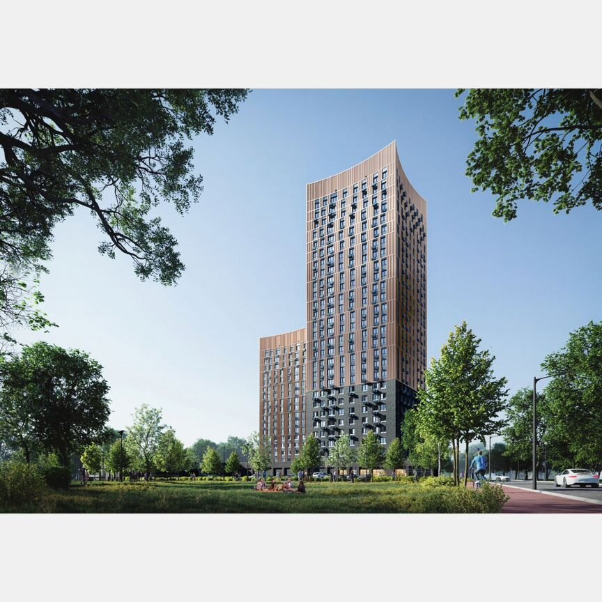 Квартира-студия, 40,9 м², 5/18 эт.