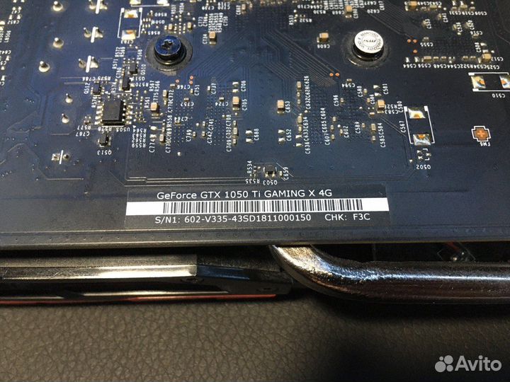MSI rtx 1050Ti gaming x 4g