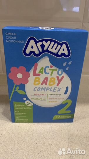 Детские каши и смесь Агуша