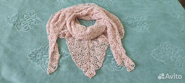 Шаль ручной работы