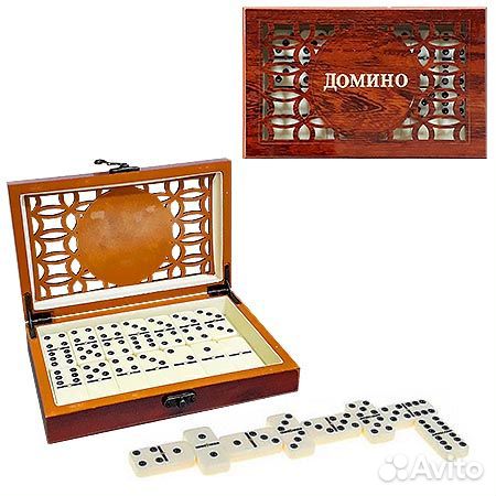 Домино в подарочной шкатулке