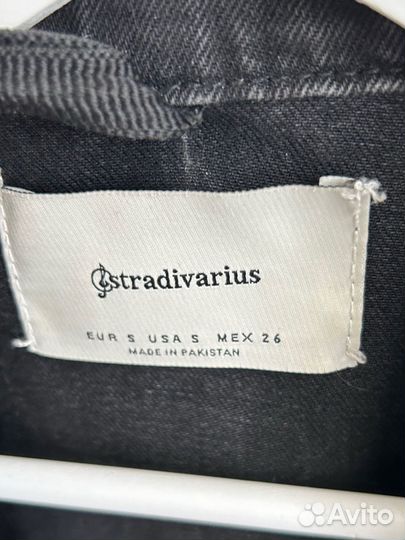 Джинсовая куртка stradivarius s