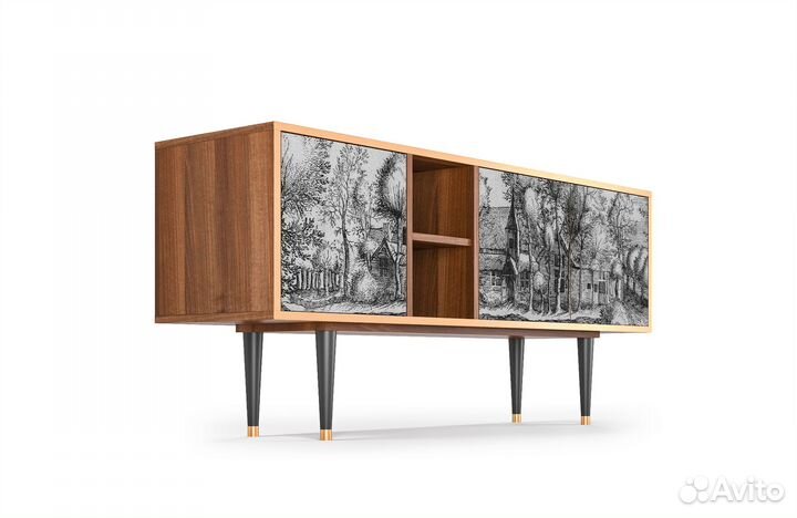 Тв-тумба T5 - Орех - A Pond