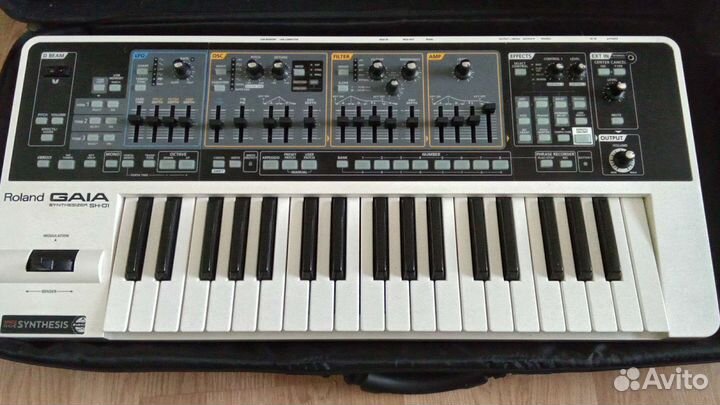 Синтезатор Roland gaia Мумийтроль с чехлом