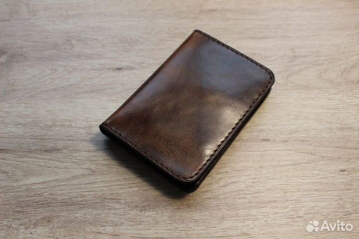 Портмоне Докхолдер натуральная кожа,ручная работа