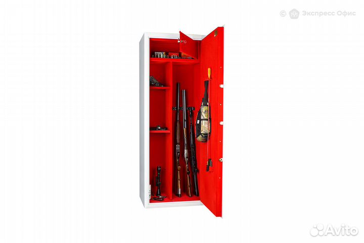 Оружейный сейф Valberg Gold Сапсан-4 EL (белый)