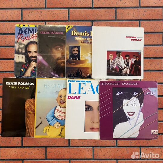 Abba, Duran Duran, Demis Roussos LP