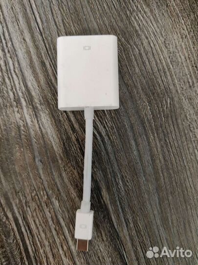 Переходник Mini DisplayPort в VGA macbook