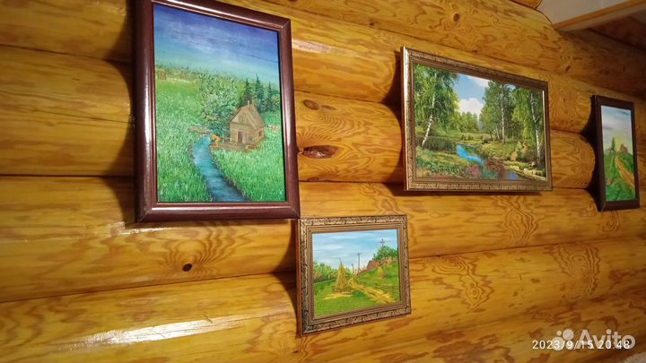 Картина маслом живопись пейзаж