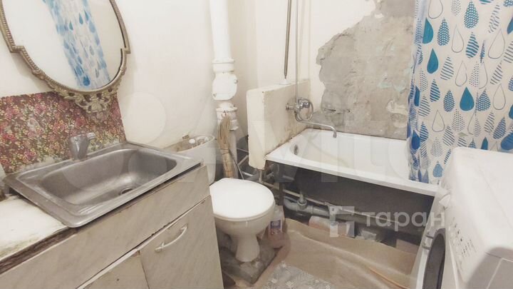 Комната 18 м² в 2-к., 5/9 эт.