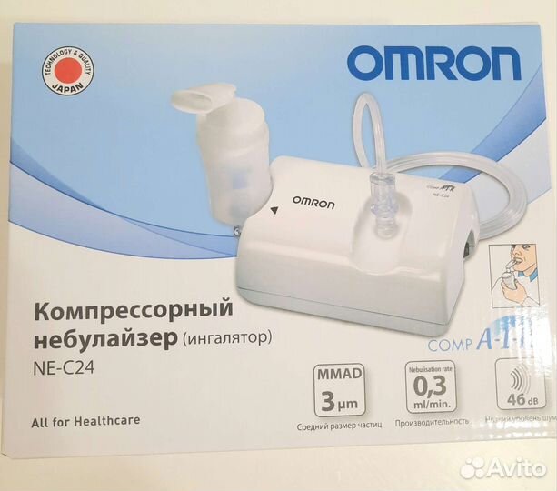 Ингалятор небулайзер omron