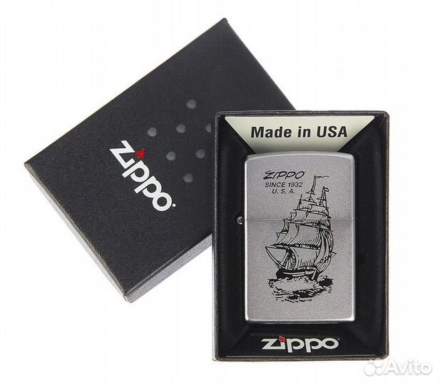 Зажигалка Zippo 205 Boat-Zippo Оригинал Новая