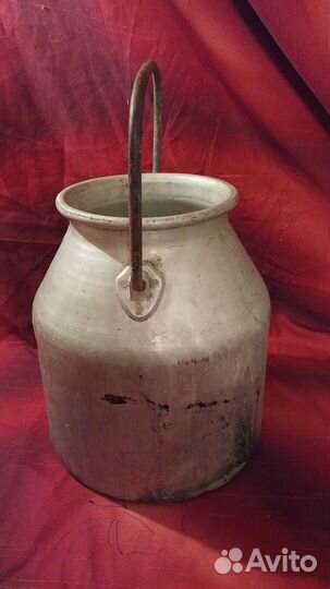 Алюминиевый бидон СССР 15л